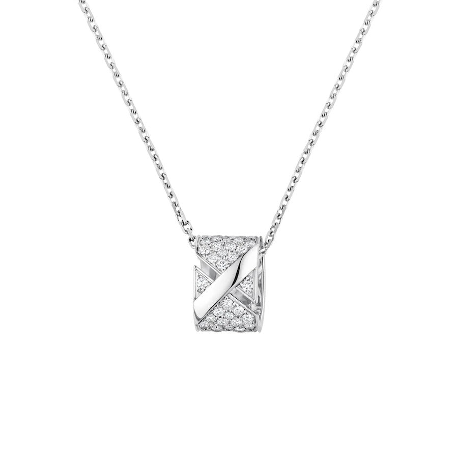 [Riva Jewelry]LIENS EVIDENCE DIAMOND PAVED HALSKETTE