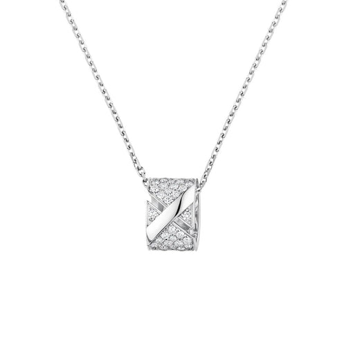 [Riva Jewelry]LIENS EVIDENCE DIAMOND PAVED HALSKETTE