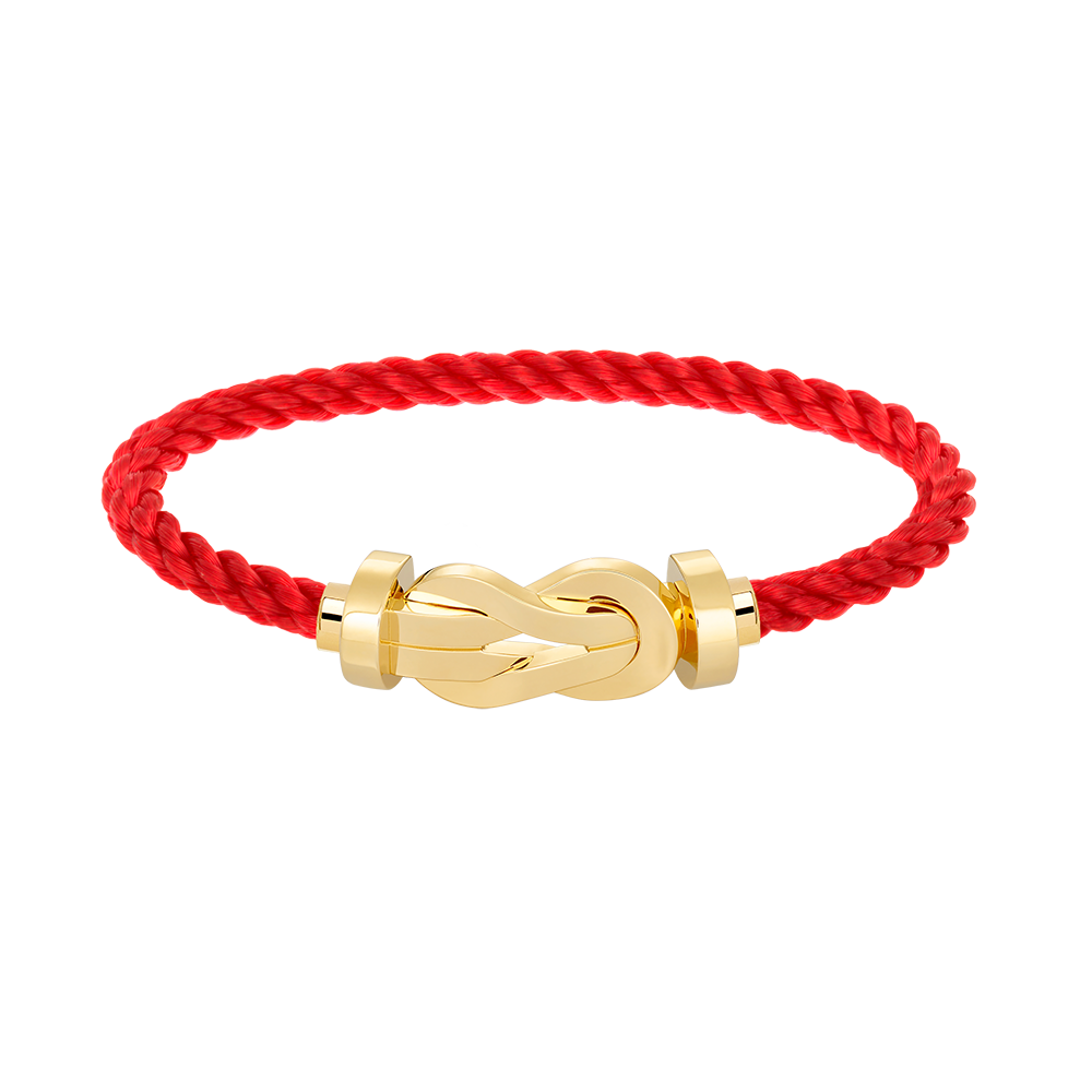 [Riva Jewelry ]CHANCE LARGE 8 FIGURE BUCKLE NO DIAMOND BRACELET GOLD