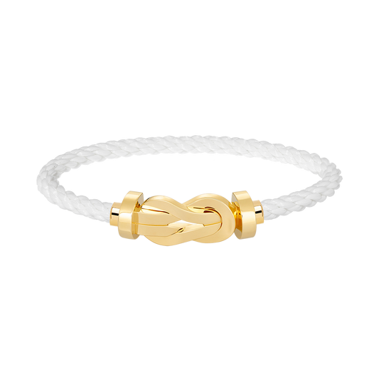 [Riva Jewelry] GROSSE ACHTER-SCHNALLE-ARMBAND - GOLD