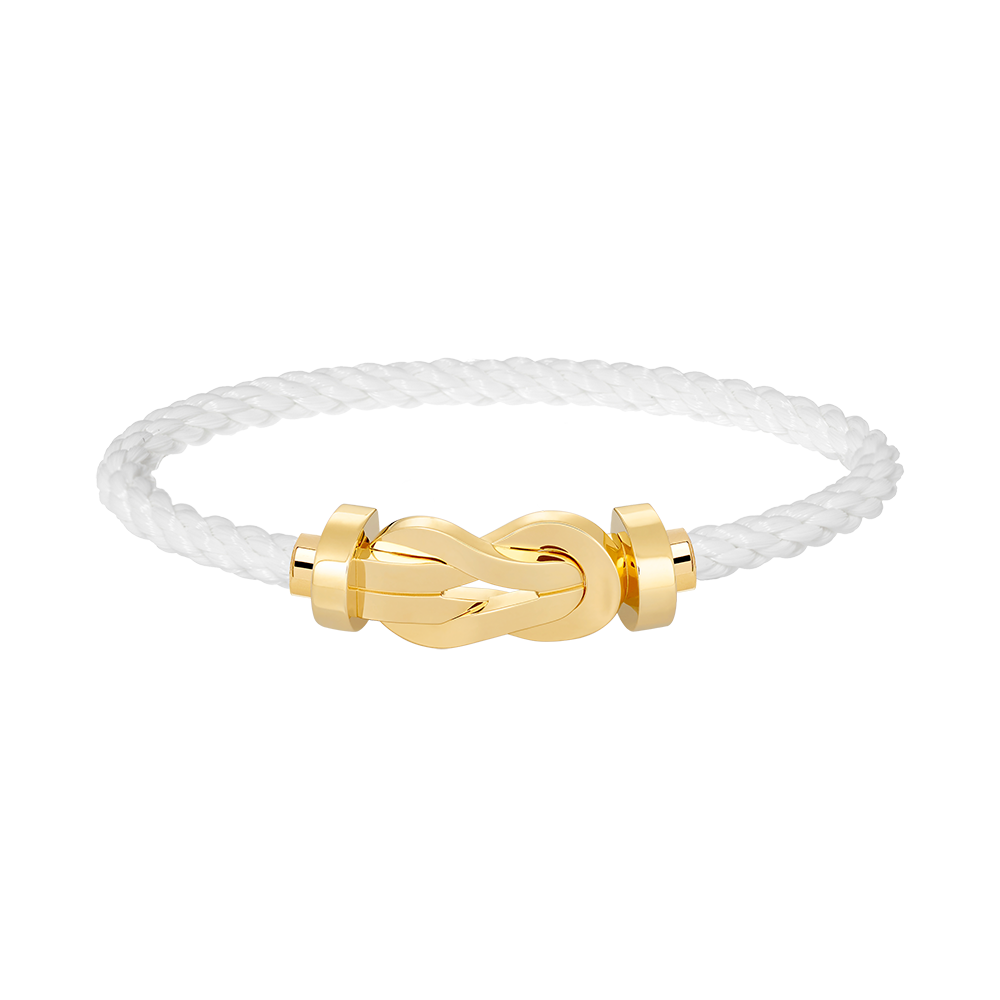 [Riva Jewelry ]CHANCE LARGE 8 FIGURE BUCKLE NO DIAMOND BRACELET GOLD