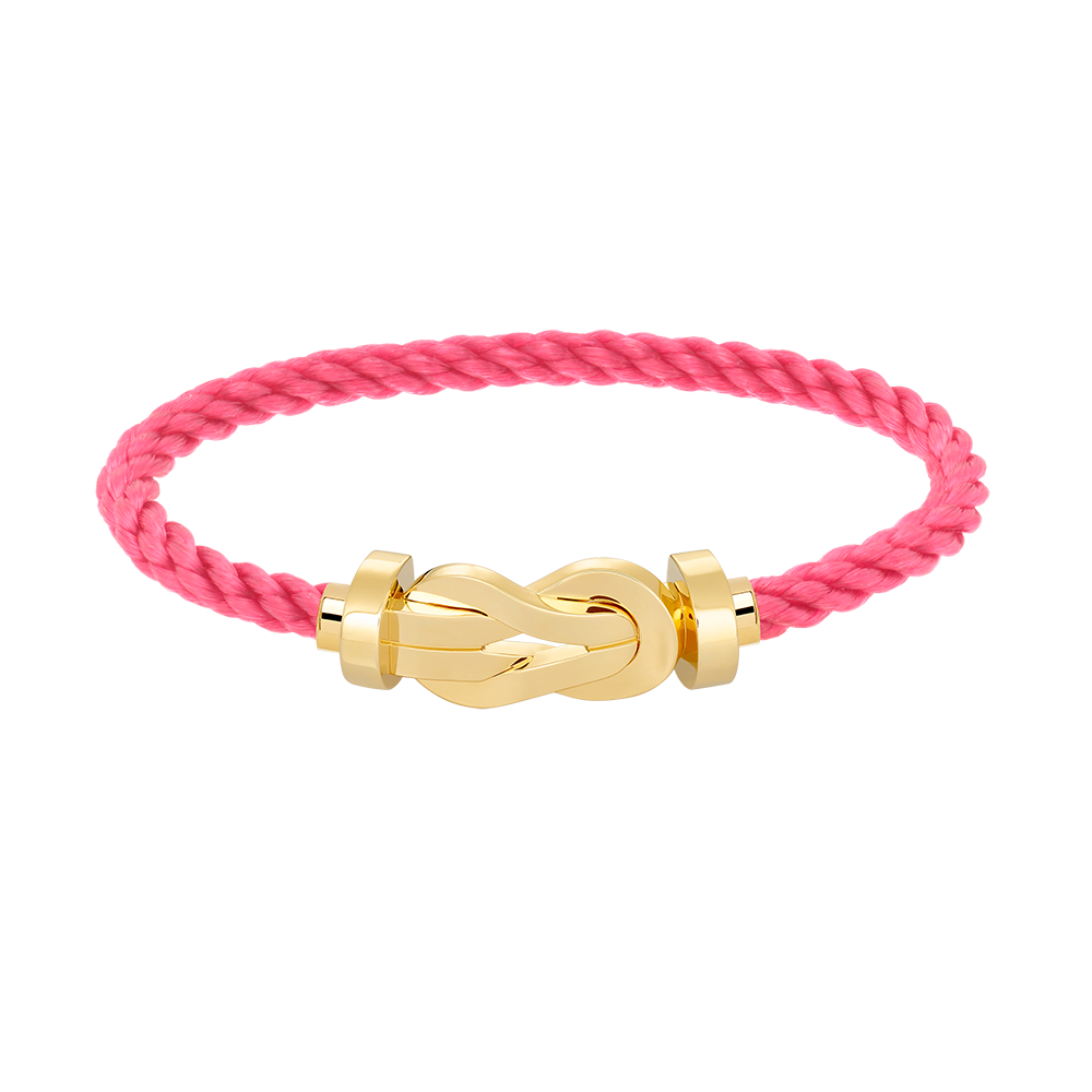 [Riva Jewelry ]CHANCE LARGE 8 FIGURE BUCKLE NO DIAMOND BRACELET GOLD