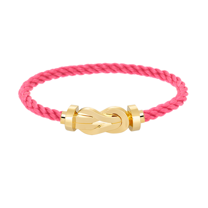 [Riva Jewelry ]CHANCE LARGE 8 FIGURE BUCKLE NO DIAMOND BRACELET GOLD