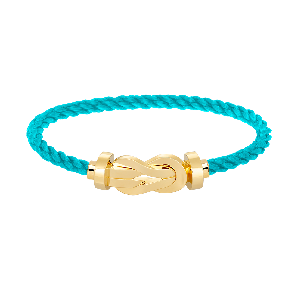 [Riva Jewelry]LARGE 8-FIGURE BUCKLE BRACELET - GOLD
