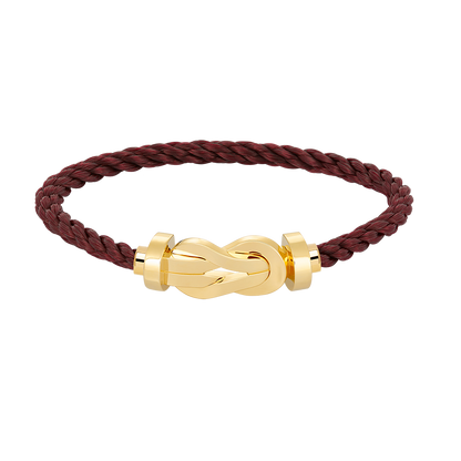 [Riva Jewelry ]CHANCE LARGE 8 FIGURE BUCKLE NO DIAMOND BRACELET GOLD