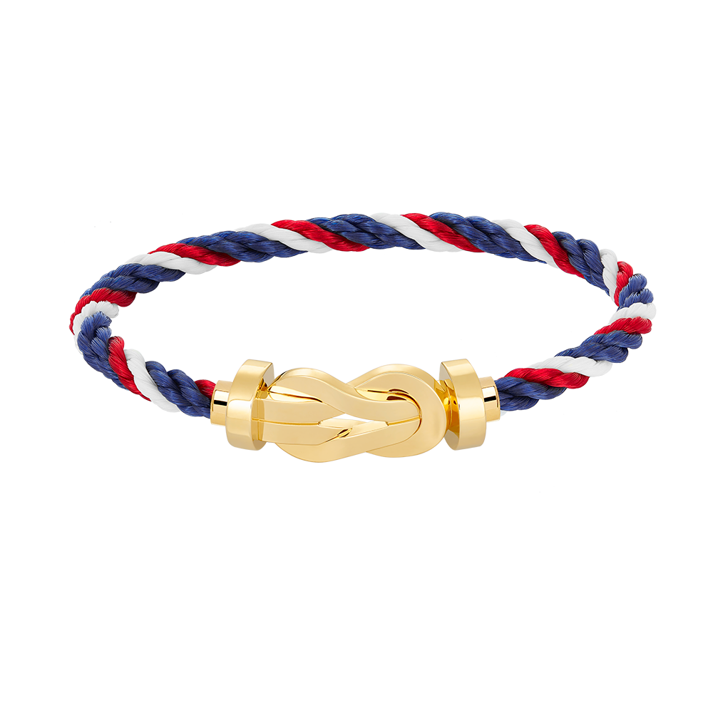 [Riva Jewelry ]CHANCE LARGE 8 FIGURE BUCKLE NO DIAMOND BRACELET GOLD