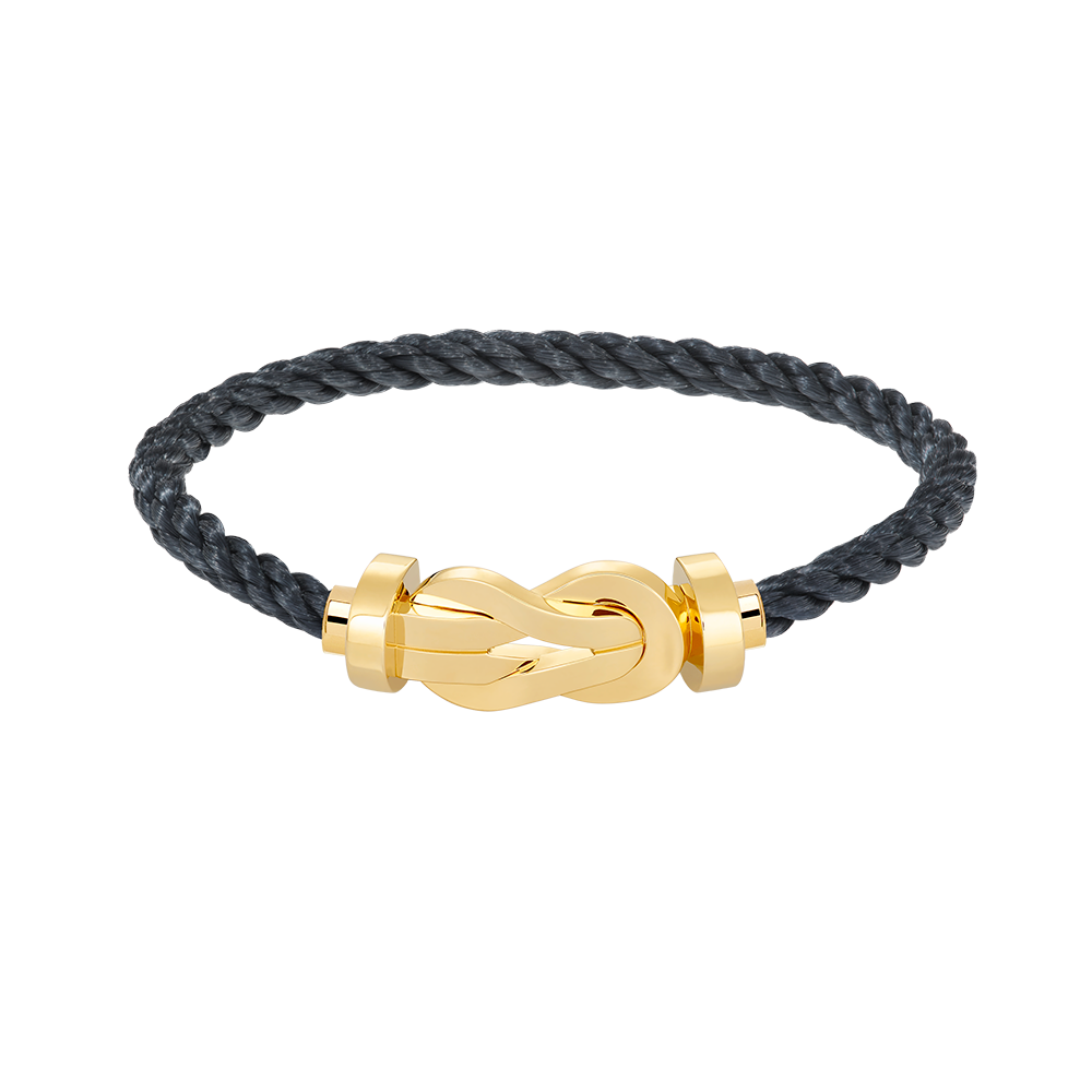 [Riva Jewelry ]CHANCE LARGE 8 FIGURE BUCKLE NO DIAMOND BRACELET GOLD