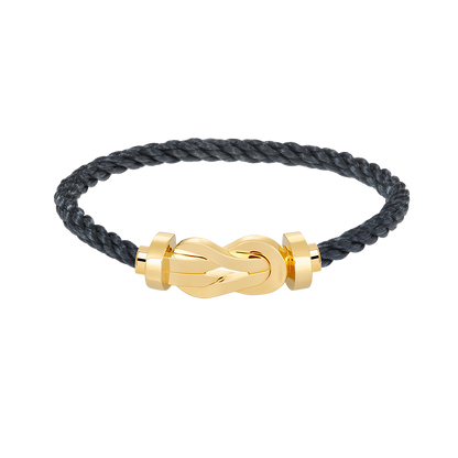 [Riva Jewelry ]CHANCE LARGE 8 FIGURE BUCKLE NO DIAMOND BRACELET GOLD