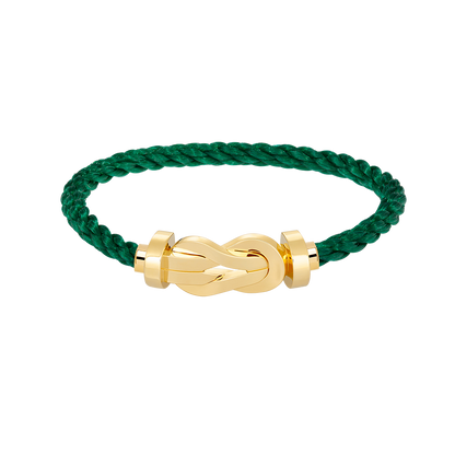[Riva Jewelry]LARGE 8-FIGURE BUCKLE BRACELET - GOLD