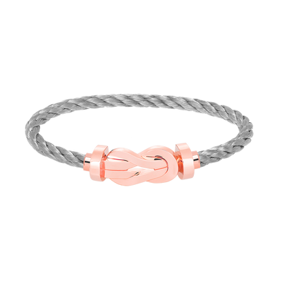 [Riva Jewelry] GROSSE ACHT-SCHLEIFEN-ARMBANDSCHNALLE – ROSÉGOLD