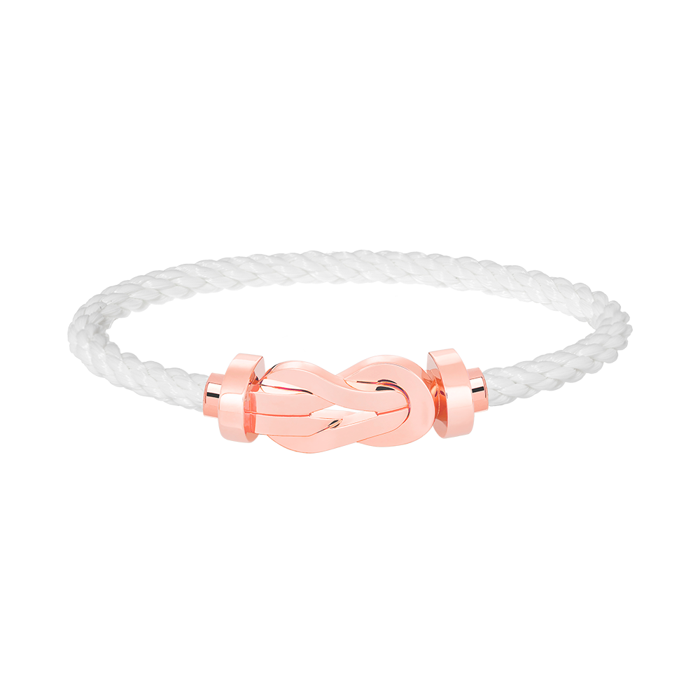 [Riva Jewelry] GROSSE ACHT-SCHLEIFEN-ARMBANDSCHNALLE – ROSÉGOLD