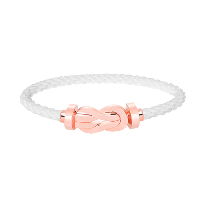 [Riva Jewelry] GROSSE ACHT-SCHLEIFEN-ARMBANDSCHNALLE – ROSÉGOLD
