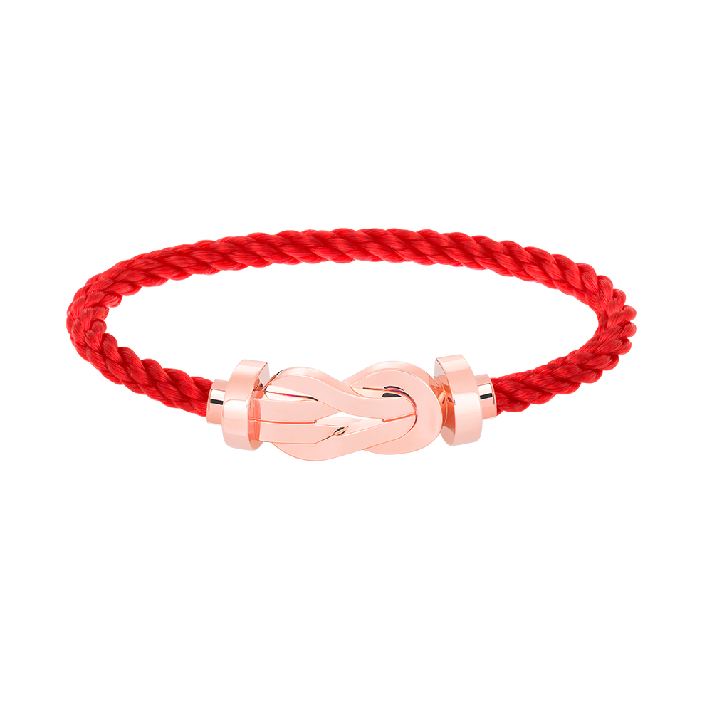 [Riva Jewelry] GROSSE ACHT-SCHLEIFEN-ARMBANDSCHNALLE – ROSÉGOLD