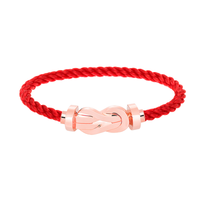 [Riva Jewelry] GROSSE ACHT-SCHLEIFEN-ARMBANDSCHNALLE – ROSÉGOLD