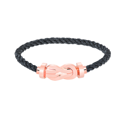 [Riva Jewelry] GROSSE ACHT-SCHLEIFEN-ARMBANDSCHNALLE – ROSÉGOLD