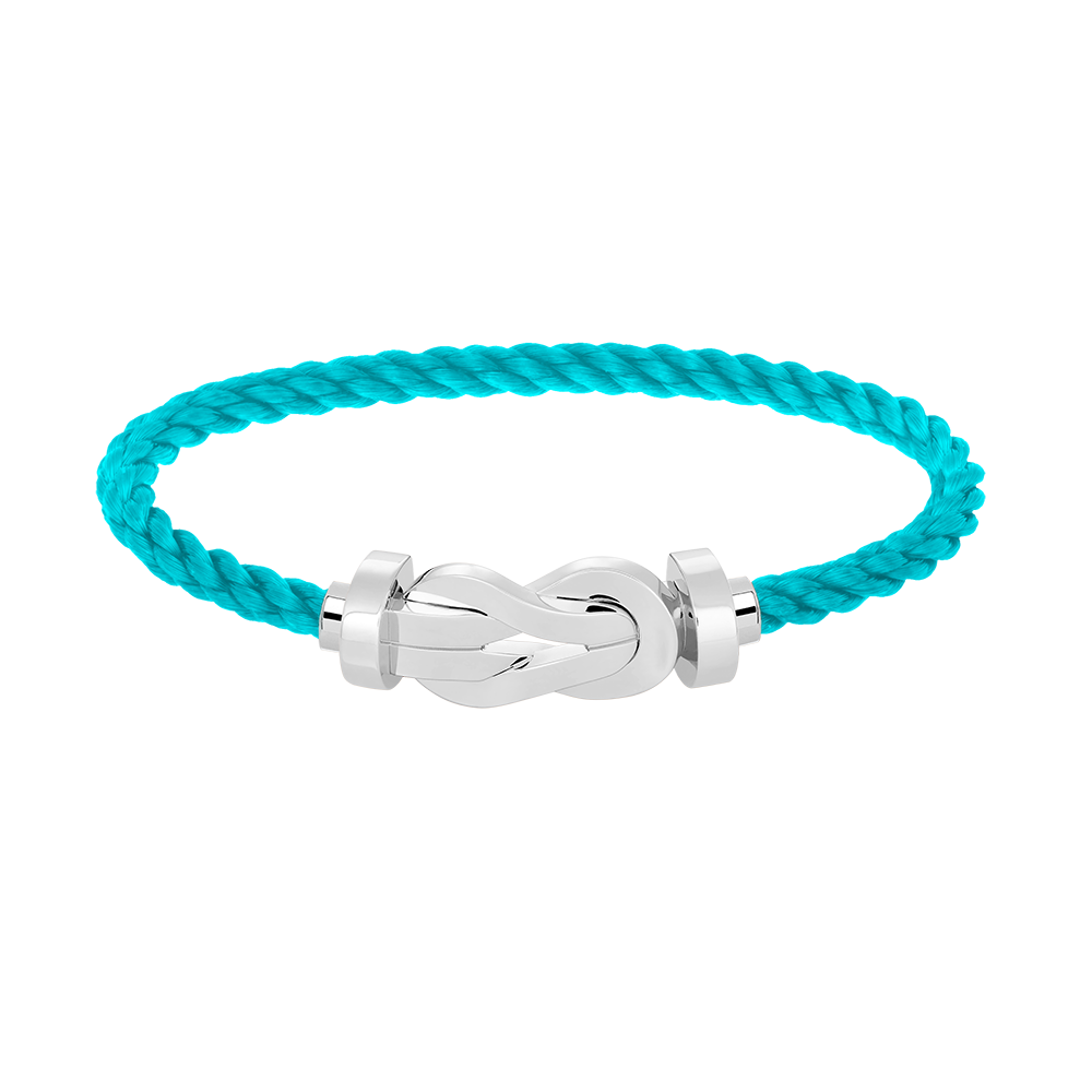[Riva Jewelry ]CHANCE LARGE 8 FIGURE BUCKLE NO DIAMOND BRACELET SILVER