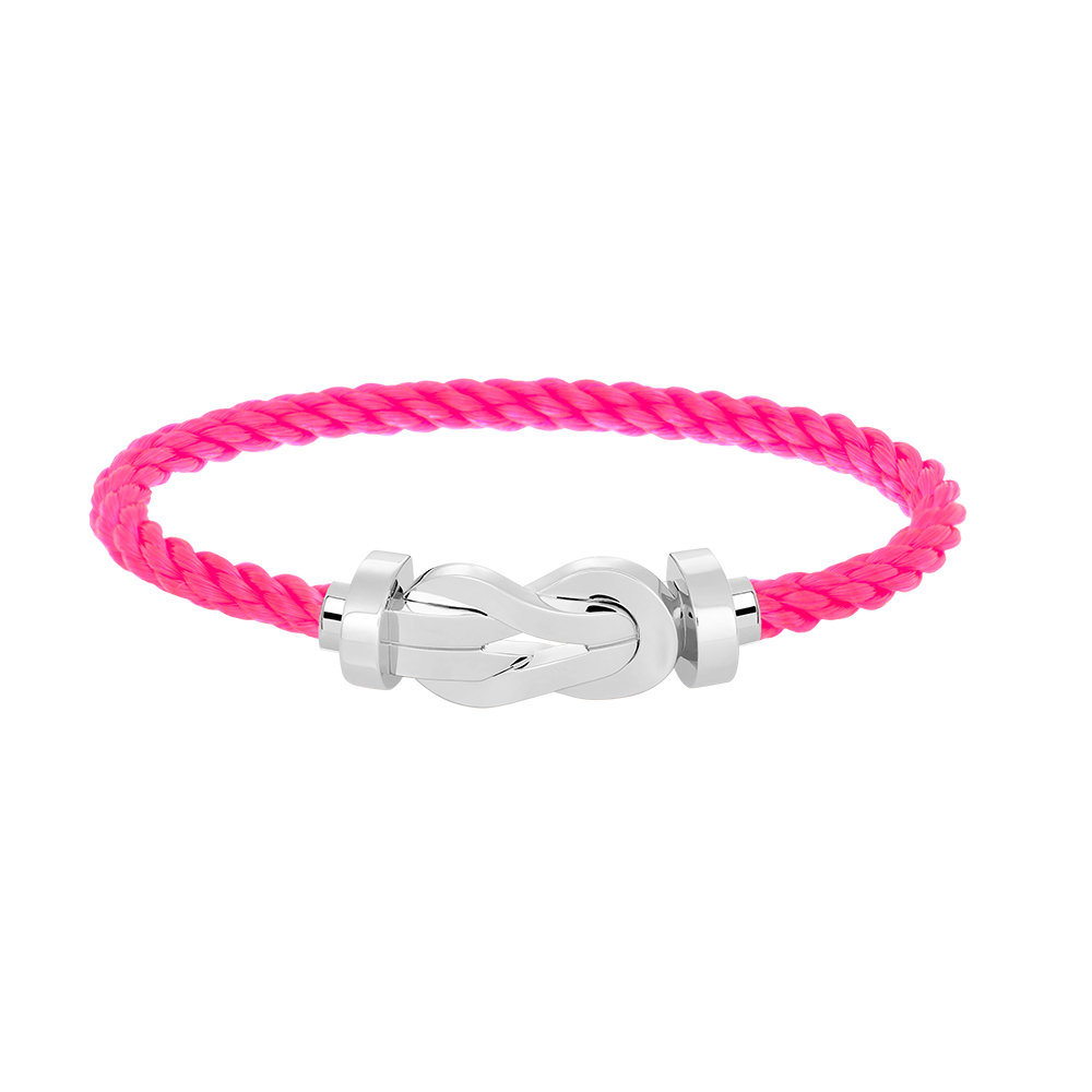 [Riva Jewelry ]CHANCE LARGE 8 FIGURE BUCKLE NO DIAMOND BRACELET SILVER