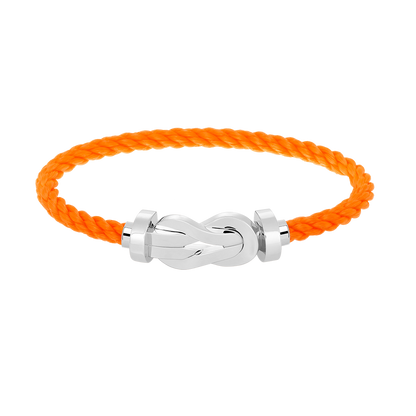 [Riva Jewelry ]CHANCE LARGE 8 FIGURE BUCKLE NO DIAMOND BRACELET SILVER