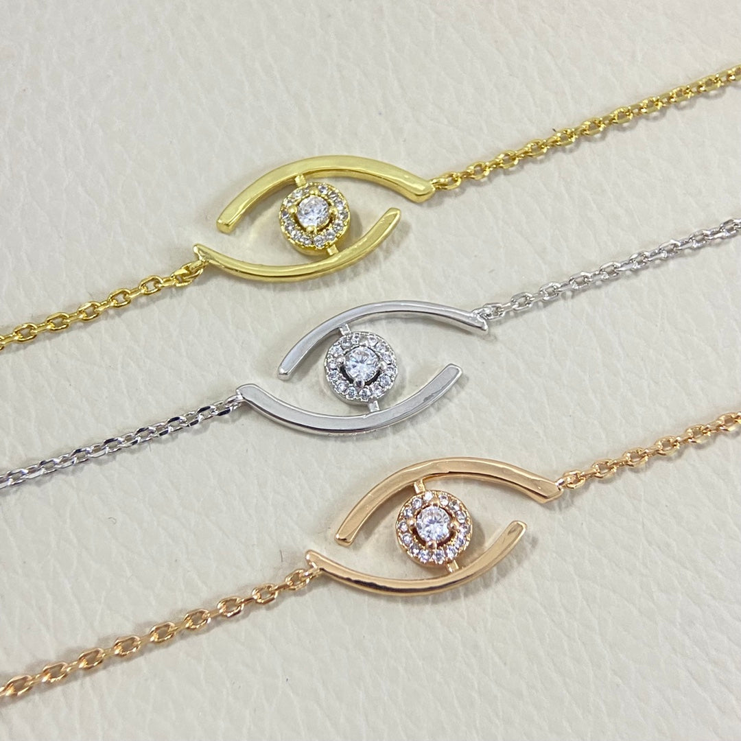 [Riva Jewelry]LUCKY EYE PAVÉ-BESETZTES DIAMANTARMREIF
