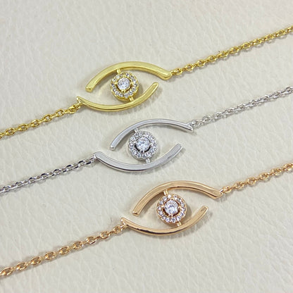 [Riva Jewelry]LUCKY EYE PAVÉ-BESETZTES DIAMANTARMREIF