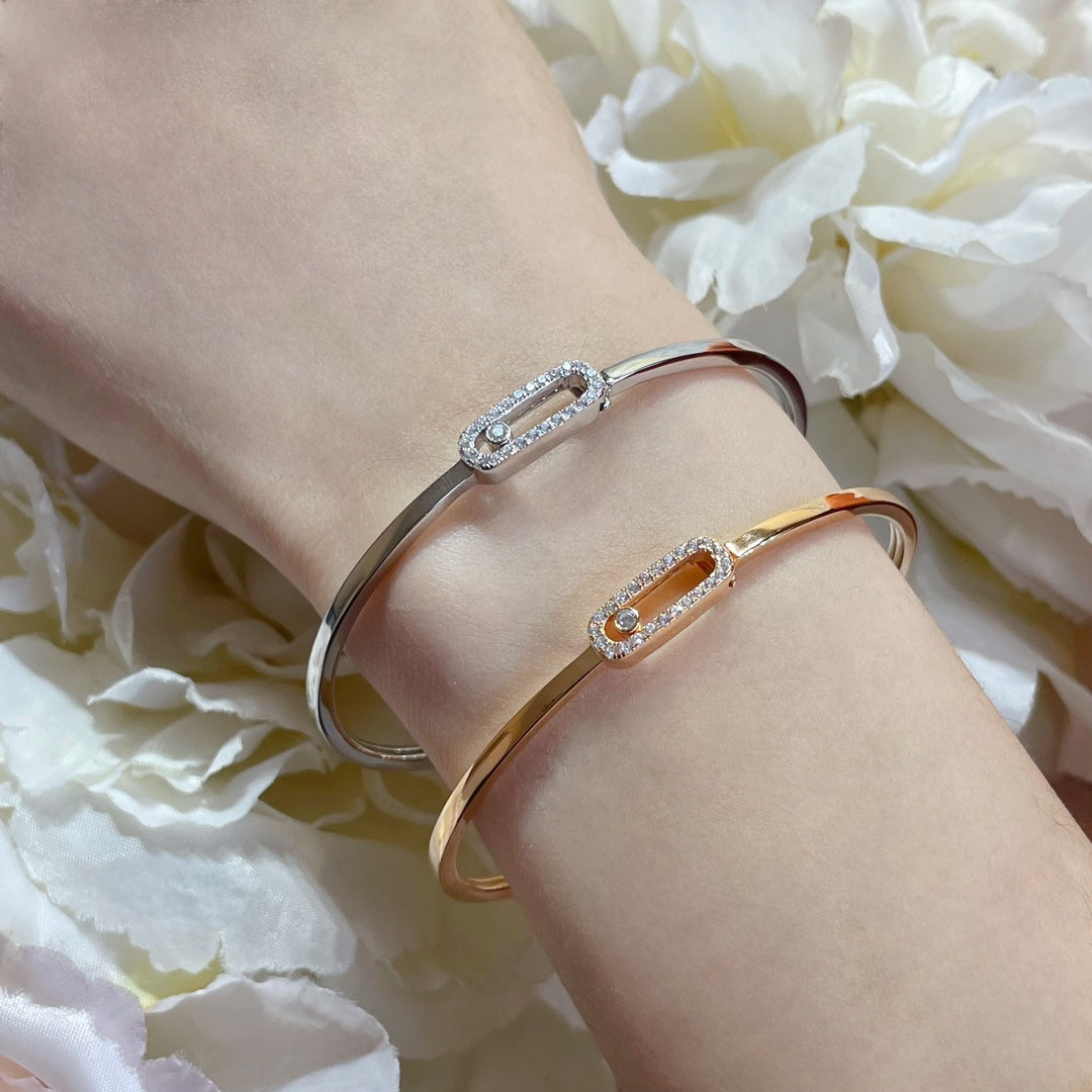 [Riva Jewelry]MOVE UNO PAVÉ FLEX-ARMBAND (MITTEL)
