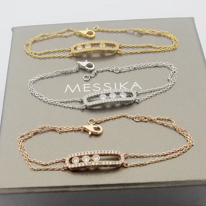 [Riva Jewelry]ムーブ クラシック パヴェ ダイヤモンド ブレスレット