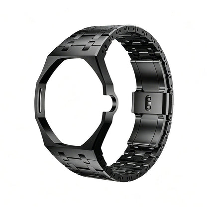 [Riva Schmuck]OAK POP SCHWARZES STAHLGEHÄUSE & SILIKONARMBAND