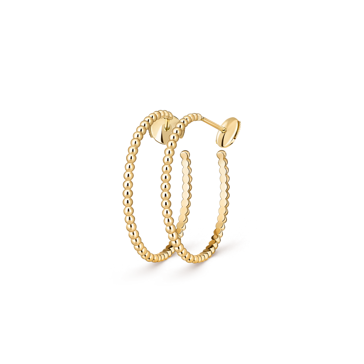 [Riva Jewelry] SMOOTH BEAD STUD EARRINGS