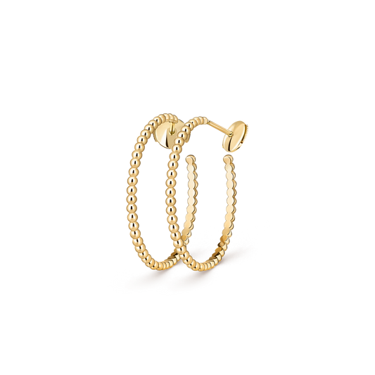 [Riva Jewelry] SMOOTH BEAD STUD EARRINGS