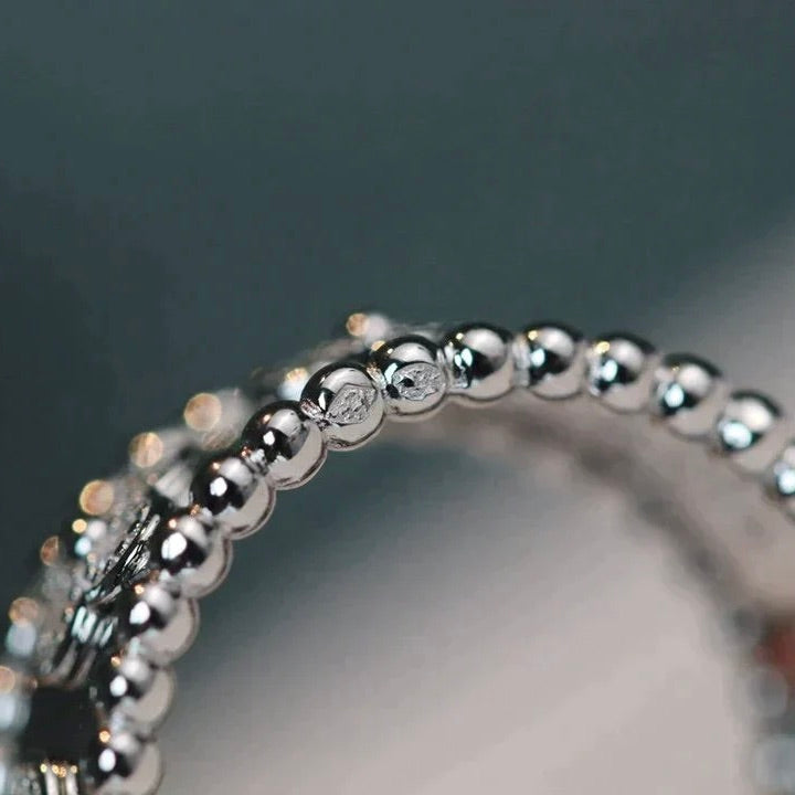 [Riva Jewelry ]CLOVER KALEIDOSCOPE RING 10MM