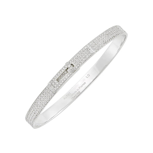 [Riva Jewelry]HM KELLY ARMREIF IN SILBER UND VOLLSTÄNDIGEM PAVE-DIAMANT