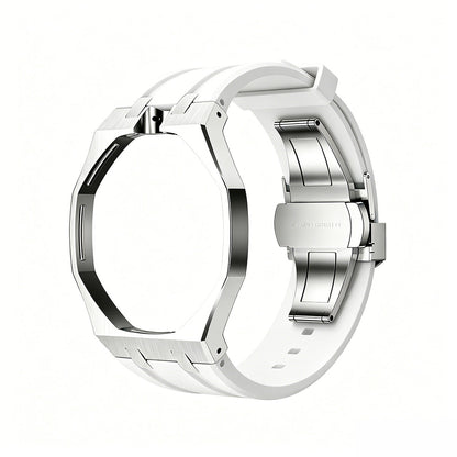 [Riva Jewelry]EICHE POP WEISSER STAHL SILIKONARMBAND