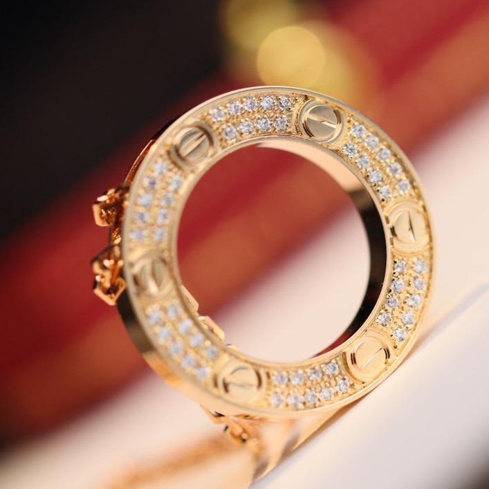 [Riva Jewelry ]LOVE NECKLACE ADJUSTABLE ROSE GOLD
