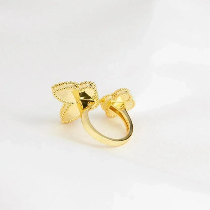 [Riva Jewelry ]LUCKY BETWEEN THE FINGER RING