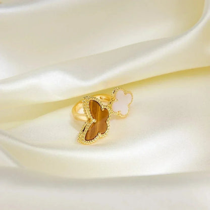 [Riva Jewelry ]LUCKY BETWEEN THE FINGER RING