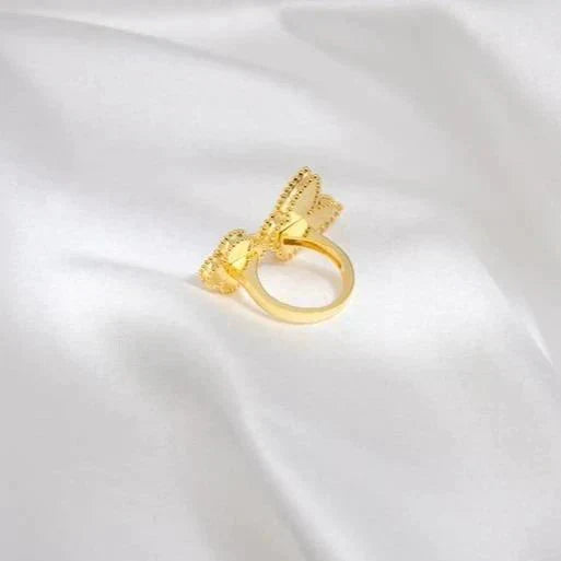 [Riva Jewelry ]LUCKY BETWEEN THE FINGER RING