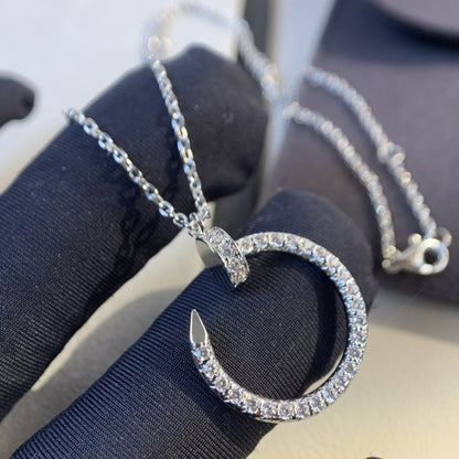 [Riva Jewelry ]JUSTE NECKLACE SILVER DIAMONDS