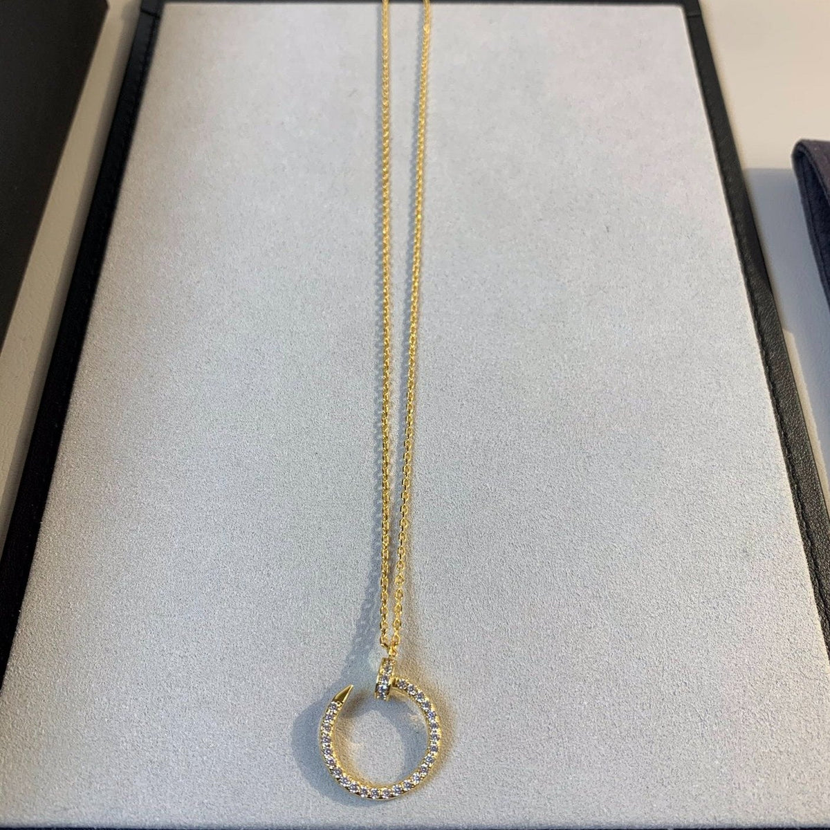 [Riva Jewelry ]JUSTE NECKLACE GOLD DIAMONDS