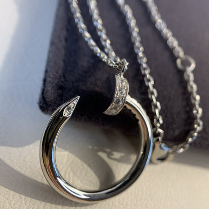 [Riva Jewelry ]JUSTE NECKLACE SILVER