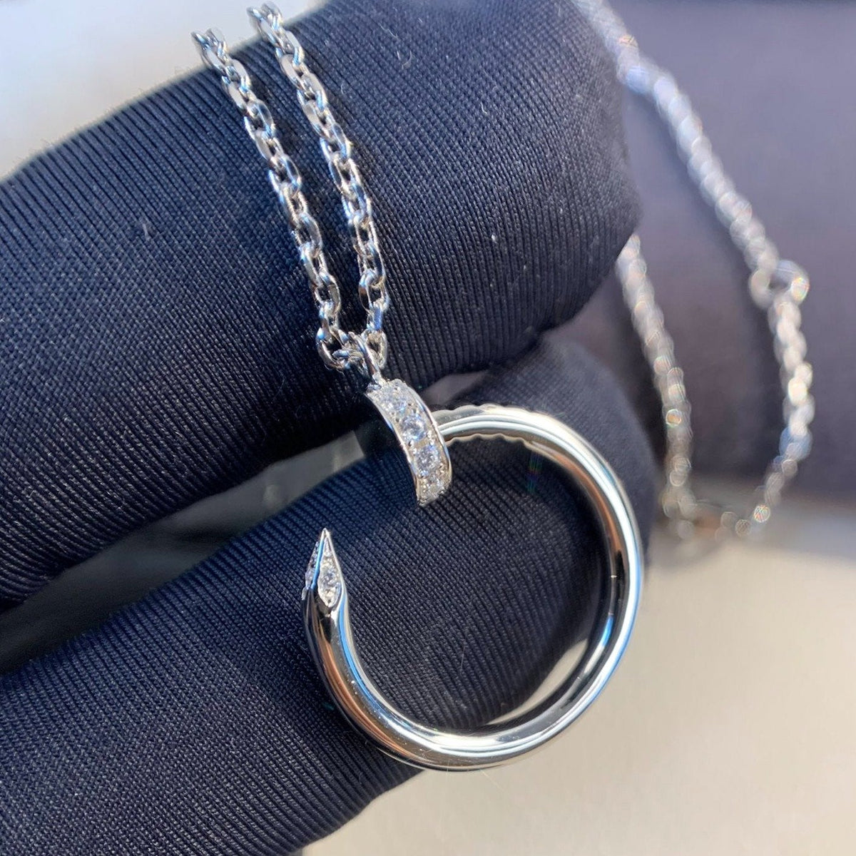 [Riva Jewelry ]JUSTE NECKLACE SILVER