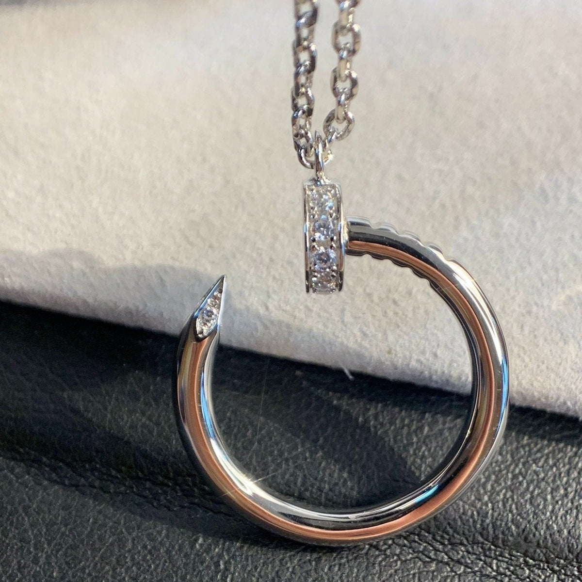 [Riva Jewelry ]JUSTE NECKLACE SILVER