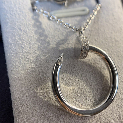 [Riva Jewelry ]JUSTE NECKLACE SILVER