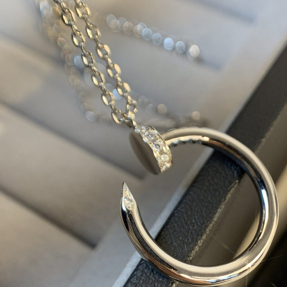 [Riva Jewelry ]JUSTE NECKLACE SILVER