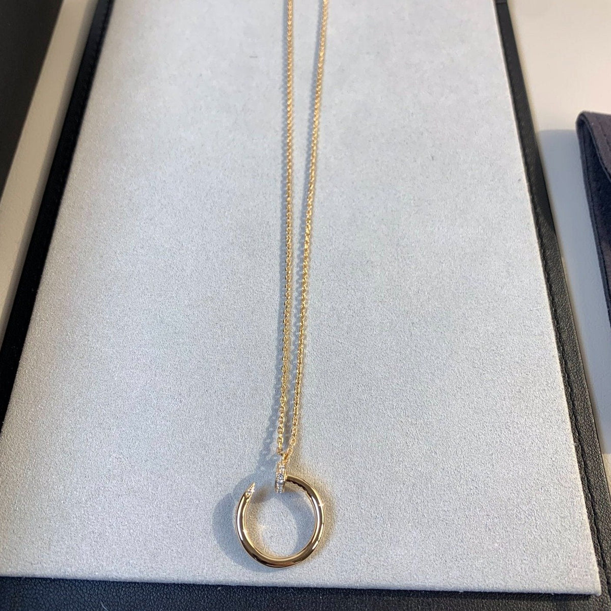 [Riva Jewelry ]JUSTE NECKLACE PINK GOLD