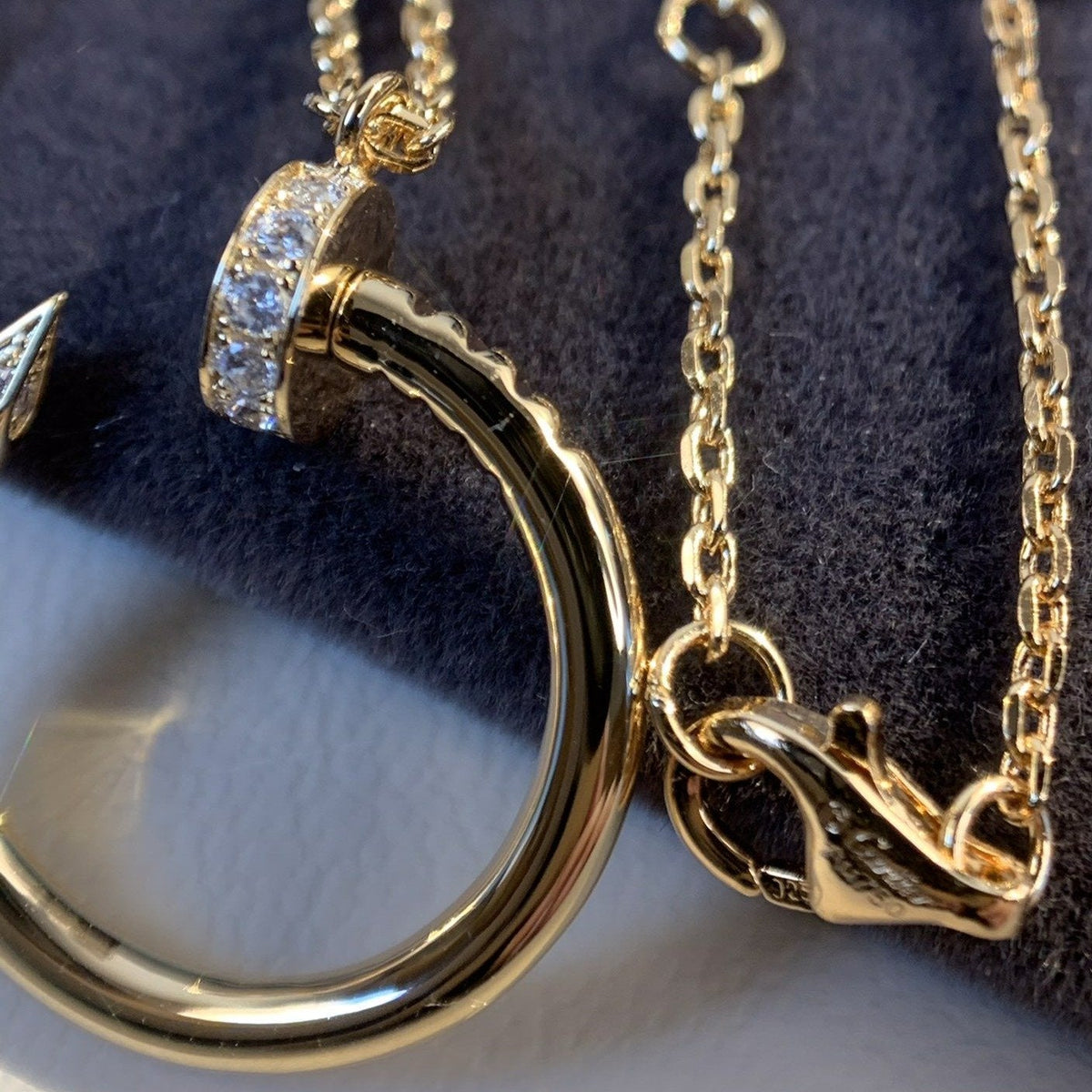 [Riva Jewelry ]JUSTE NECKLACE PINK GOLD