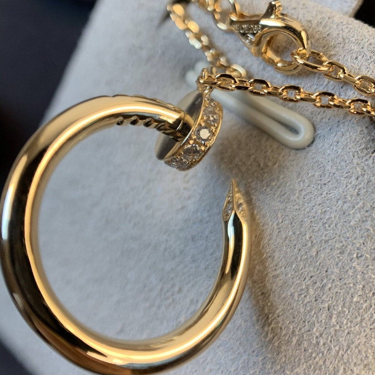 [Riva Jewelry ]JUSTE NECKLACE PINK GOLD