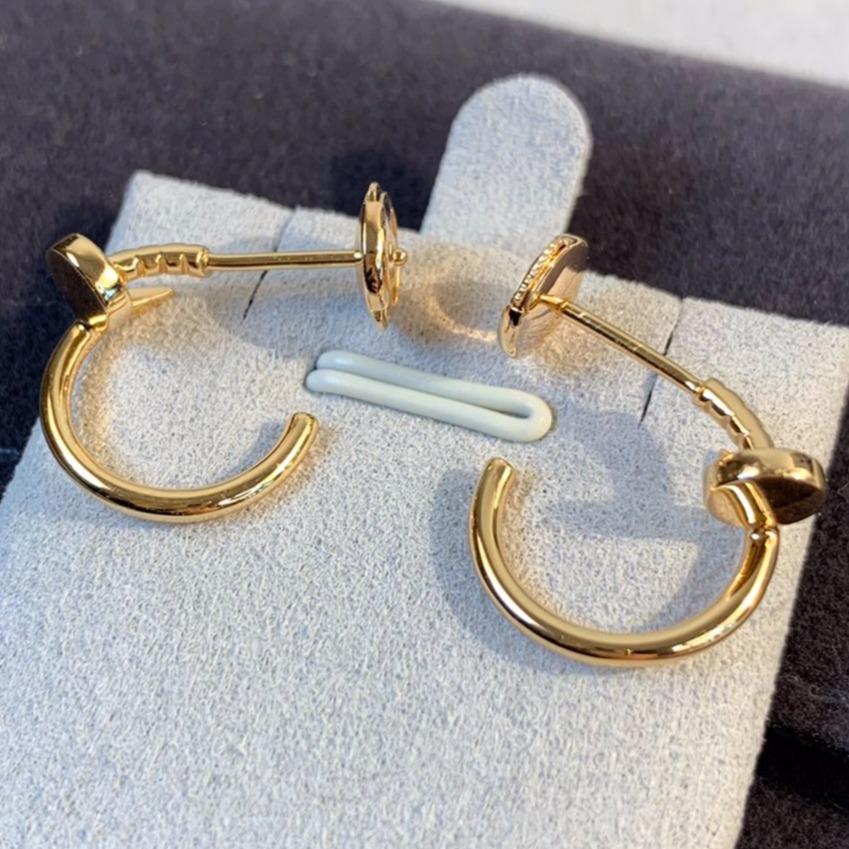 [Riva Jewelry ]JUSTE EARRINGS PINK GOLD