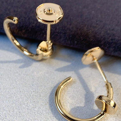 [Riva Jewelry ]JUSTE EARRINGS PINK GOLD