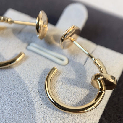 [Riva Jewelry ]JUSTE EARRINGS PINK GOLD