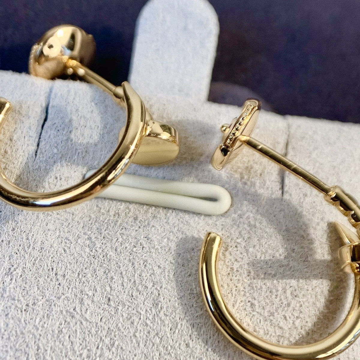 [Riva Jewelry ]JUSTE EARRINGS PINK GOLD